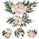 thumbnail image 5 of piezas de arco de boda con flores artificiales, guirnalda para ceremonia de boda, flores falsas, letrero de bienvenida, decoración floral, 5 of 6