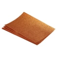 thumbnail image 1 of Unique Bargains Soft Felt Sheets Glitter Orange 11.8 x 7.8 Inch 6 Pcs, 1 of 6