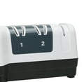 thumbnail image 6 of Chef'sChoice 3 Stage White Hybrid Knife Sharpener for 20 Degree Straight Edge and Serrated Knives, 6 of 9