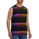 thumbnail image 2 of Fotbe Colorful Sparkling Men's Camiseta sin Mangas Estampada para Hombres, Playera Casual para Gimnasio, Entrenamiento, Playa-XX-Large, 2 of 7