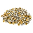 thumbnail image 3 of 500Pcs Eyelet Grommet Round Edge Color Fine Workmanship Good Toughness Metal Eyelets for Shoes ClothingYellow, 3 of 8