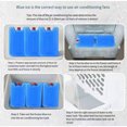 thumbnail image 1 of Becaristey 5x Blue Cold Chain Transportation Cooling Ice Brick High Cold Storage Capacity 6. Requires Shorter Small - Blue Cover, 1 of 6