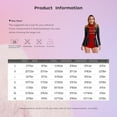 thumbnail image 7 of YiZYiF Women Circus Ringmaster Costume Halloween Master Lion Tamer Fancy Dress Bodysuit Outfits Black-A S, 7 of 7