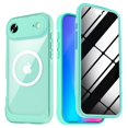 thumbnail image 1 of Funda para iPhone 17 Air KEKBOXQ Magnética con Privacidad Verde, 1 of 7