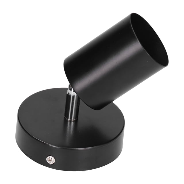 GU10 Spotlight Base, Single Head Rotating Lamp Base Track Light Holder Ceiling Track Light Fixture Complete Track Lighting Kit For Bedroom Shopping Mall