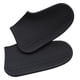 thumbnail image 1 of 1 par de fundas de silicona antideslizantes para zapatos de lluvia, unisex, resistentes al desgaste (negro, talla L), 1 of 5