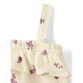 thumbnail image 4 of The Children's Place Toddler Girls Sleeveless Crinkle Ruffle Tank Top, Sizes 12M-5T, 4 of 4
