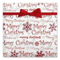 Current Christmas Script Jumbo Rolled Multi-color Paper Gift Wrap Paper, 67 sq ft.