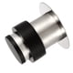 thumbnail image 5 of Tope de puerta de 41x50mm de acero inoxidable cepillado tono plateado, 5 of 5