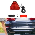 thumbnail image 4 of Dickly Generic LED Car Brake Light Easy Installation Universal Waterproof Blinking Tail Red Shell, 4 of 9