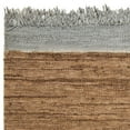 thumbnail image 2 of SAFAVIEH Vintage Leather Horatio Braided Fringe Border Area Rug, Light Grey/Brown, 8' x 10', 2 of 4