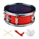 thumbnail image 4 of Tambor de caja de 13 pulgadas, batería musical, juguete educativo profesional portátil con correa para el hombro. rojo, 4 of 9