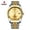 Gold dial, variant on Men's Stainless Steel Quartz Watch – Waterproof Analog Timepiece with Calendar & Luminous Dial