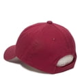 thumbnail image 6 of OC Sports GWT-116  Adj. Garment Wash Cotton Baseball Cap - Cardinal, 6 of 8