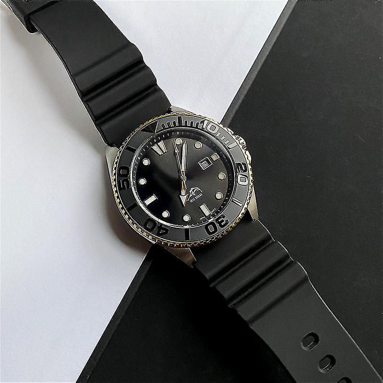 Black Matt Yacht master Ceramic Bezel Insert For Casio Swordfish Mdv106 1a Mdv106b 2a Mdv106g Scale Ring Insert Replacement Mod Walmart