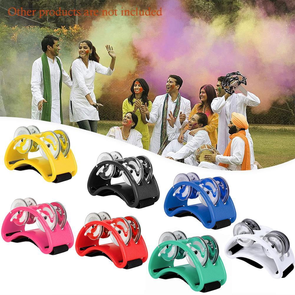 Accessory foot hand tambourine percussion instruments elliptical its music J5U4