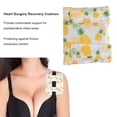 thumbnail image 3 of Pacemaker Pillow Post Surgery Bra Strap Pad Protector Heart Surgery Recovery Support Cushion for Post Surgery Chest Chemotherapy Clothing, 3 of 7