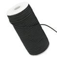 thumbnail image 2 of Sewing Elastic Band, Elastic Strap, High Elasticity Braided Stretch Strap For DIY Enthusiast Crafting Sewing DIY Sewing Craft Black, 2 of 8