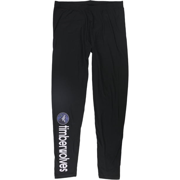 G-III Leggings casuales para mujer Minnesota Timberwolves, negro, grande