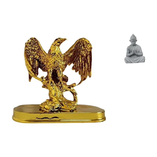 Escultura,Estatua de resina,figura decorativa para el hogar.,Estatua de mono,Estatua de Buda Mono para Interiores y Exteriores Budista,Figuras en miniatura meditando para decorar el jardín de
