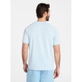 thumbnail image 4 of Athletic Works Men’s and Big Men’s DriWorks Mesh Tee with Short Sleeves, Sizes XS-4XLT, 4 of 6