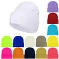 thumbnail image 4 of Puntoco Hat for Womens Beanie Hat for Men Women Winter Hats for Women Men Soft Warm Unisex Cuffed Beanie Knitted Skull Cap, 4 of 4