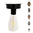 thumbnail image 3 of 2-Pack Solar LED Edison Bulbs Outdoor Waterproof Auto On/Off Charging for Patio Garden, 3 of 6