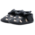 thumbnail image 1 of 1 par de zapatos para bebés y niños pequeños, patrón de corazón, zapatos de bebé con lazo bordado, lazo para caminar (negro 13 cm de longitud 6US 5UK 22EU 5.109 pulgadas), 1 of 5