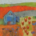 thumbnail image 2 of Jachimiec, Sue 12x12 White Modern Wood Framed Museum Art Print Titled - Dillwyn Barn, 2 of 4