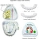 thumbnail image 3 of Upper & Lower Teeth Veneers - 2 Pairs Simulation Braces Sp On Veneers Smile Fake Teeth Cover Imperfect Teeth Perfect Whitening False Teeth One Size De, 3 of 5