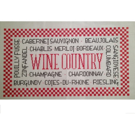 Carolina Country Counted Cross Stitch Pattern - Wine ...