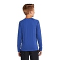 thumbnail image 2 of Sport-Tek  Youth Long Sleeve Rashguard Tee. YST470LS - XS True Royal, 2 of 4