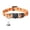 Orange, variant on Halloween Cat Collar Adjustable Cats Necklace with Detachable Bow Tie Bell Breakaway Buckle for Small Dogs Print Halloween Costume for Cats Dogs Accessory Safety Collar