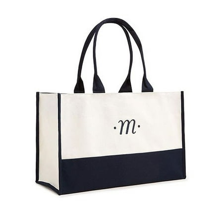 weddingstar classic script initial tote bag h walmart com