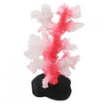 thumbnail image 2 of Luminoso Coral anémona acuario silicona simulación planta pecera paisajismo ornamento rojo, 2 of 5