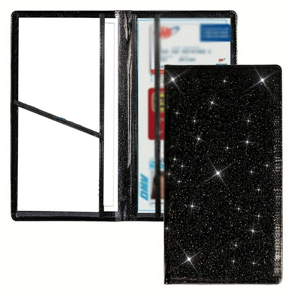 Car Insurance And Registration Card Holder, Glove Box Organizer For Vehicle