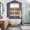 Brown, variant on Farmhouse Burnt Orange Brown Kitchen Curtains Window Panels, Vintage Wooden Striped Insulated Window Treatment Curtain, Grommet Curtains for Bedroom/Living Room/Bathroom, 2 Piece 42"Wx54"L
