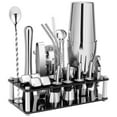 thumbnail image 1 of Cocktail Shaker Set, Boston Stainless Steel Bartender Kit with Acrylic Stand & Cocktail Recipes Booklet, 1 of 7