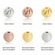 thumbnail image 4 of 10 piezas de cuentas de bola redondas, cuentas espaciadoras plateadas plateadas, suministros de joyería hechos a mano, accesorios para hacer Ropa, zapatos y accesorios Miscelánea Estilo Oro Blanco 8MM Qarigey AP010775-19B, 4 of 6