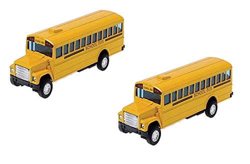 metal toy bus