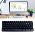 thumbnail image 1 of Clavier Mécanique, Clavier Filaire 3 Modes 2,4G BT à 61 Touches, Clavier Mécanique d'Ordinateur à Membrane Rétroéclairée RVB pour Maison Dortoir Bureau, 1 of 7