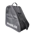 thumbnail image 2 of Bolsa de almacenamiento de patines en línea, transportista, bolsa de 3 capas, cremallera de gran capacidad, bolso de hombro, bolsa de zapatos de Negro, 2 of 8