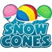 thumbnail image 3 of Snow Cones 36" Concession Decal Sign cart Trailer Stand Sticker Equipment, 3 of 4