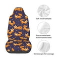 thumbnail image 4 of Naloa Stars and Fox Cute Car Seat Covers Universal Front Seat Coves for Car Accessories ,Padded Car Covers for Automotive, SUV, Truck, and Van, 4 of 5