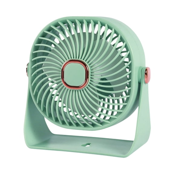 Specollect Clearance 4Pcs USB Desk Fans Portable Table Fans 360° Head Rotation Small Personal Desktop Fan for Home Office, 3 Speeds