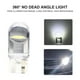 thumbnail image 5 of Kenally Bombillas de coche Bombillas de luz fría LED Luz de noche de lectura Matrícula Lámpara de ancho de coche, 2 piezas, blanco Type1 NO1, 5 of 6