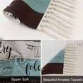 thumbnail image 6 of Laundry Room Washable Area Rug 3'x5',Wash Dry Fold Repeat Splicing Colorful Wood Woven Cotton Tassels Kitchen Rugs,Non Slip Indoor Door Mat Throw Carpet for Entryway Living Room Nursery Laundry Room, 6 of 9
