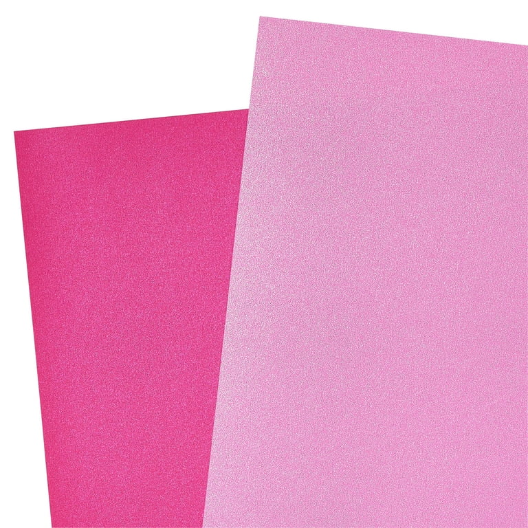 Dark Pink Hues Shimmer 8.5 x 11 Cardstock Paper by Recollections™, 100  Sheets
