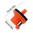 thumbnail image 1 of VONKY Support de Tambour Cymbale Pince Accessoire de Percussion Support d'Instrument Accessoires Orange Réparation Support de Chapeau, 1 of 9