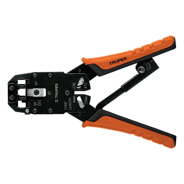 Pinza ponchadora, 3 módulos Truper PRJ-3